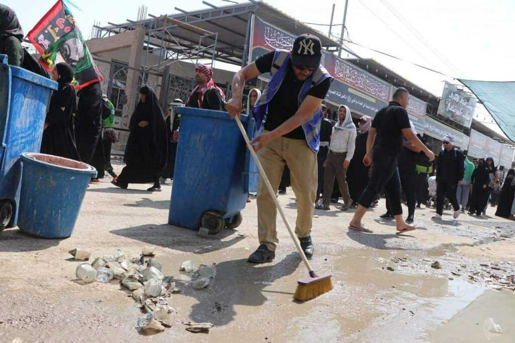 الشباب الحسيني ودوره في الاعمال التطوعية